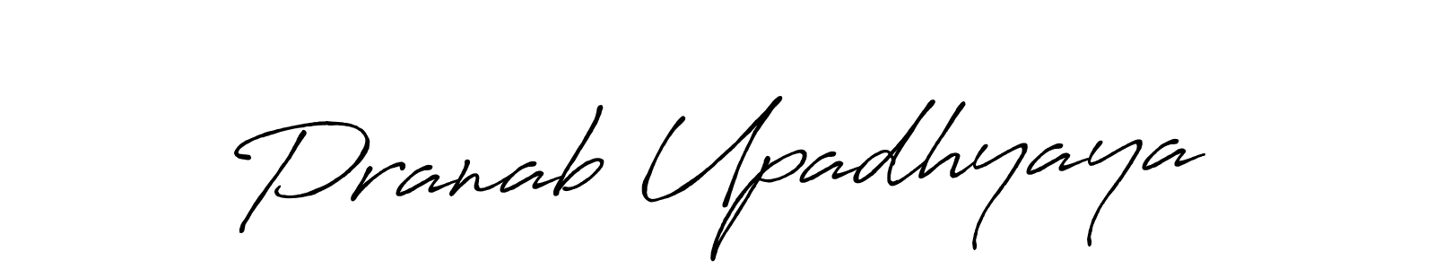 Make a short Pranab Upadhyaya signature style. Manage your documents anywhere anytime using Antro_Vectra_Bolder. Create and add eSignatures, submit forms, share and send files easily. Pranab Upadhyaya signature style 7 images and pictures png