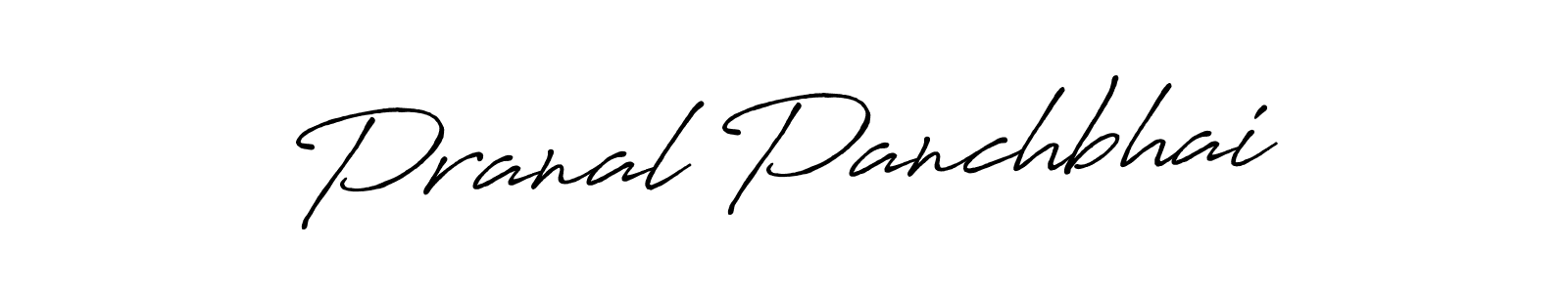 How to make Pranal Panchbhai signature? Antro_Vectra_Bolder is a professional autograph style. Create handwritten signature for Pranal Panchbhai name. Pranal Panchbhai signature style 7 images and pictures png