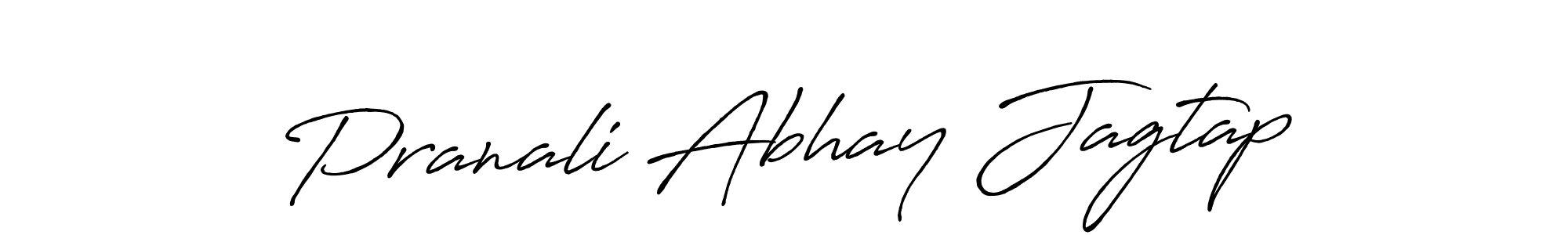 Make a beautiful signature design for name Pranali Abhay Jagtap. Use this online signature maker to create a handwritten signature for free. Pranali Abhay Jagtap signature style 7 images and pictures png