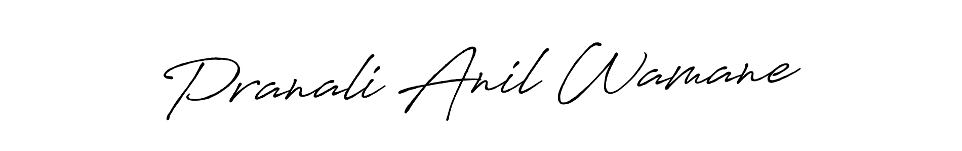 Here are the top 10 professional signature styles for the name Pranali Anil Wamane. These are the best autograph styles you can use for your name. Pranali Anil Wamane signature style 7 images and pictures png