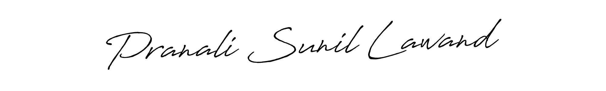 Similarly Antro_Vectra_Bolder is the best handwritten signature design. Signature creator online .You can use it as an online autograph creator for name Pranali Sunil Lawand. Pranali Sunil Lawand signature style 7 images and pictures png