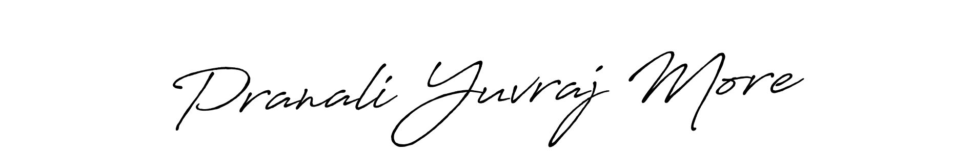 if you are searching for the best signature style for your name Pranali Yuvraj More. so please give up your signature search. here we have designed multiple signature styles  using Antro_Vectra_Bolder. Pranali Yuvraj More signature style 7 images and pictures png