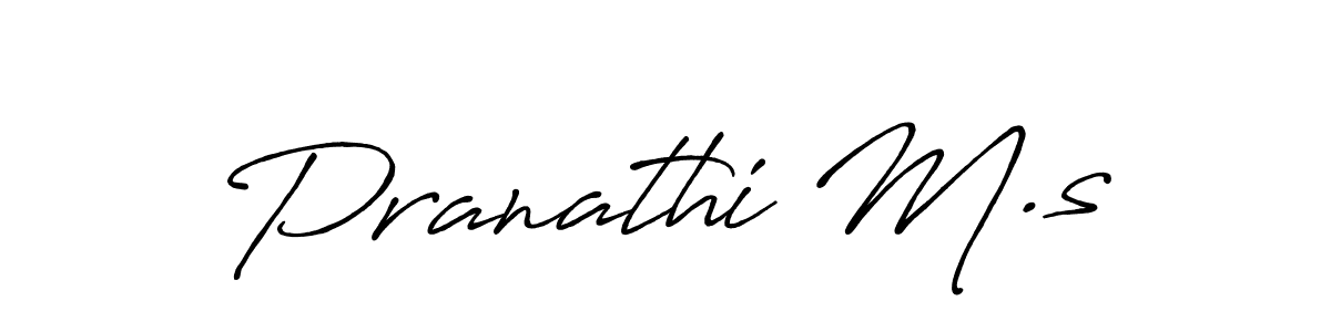 How to Draw Pranathi M.s signature style? Antro_Vectra_Bolder is a latest design signature styles for name Pranathi M.s. Pranathi M.s signature style 7 images and pictures png