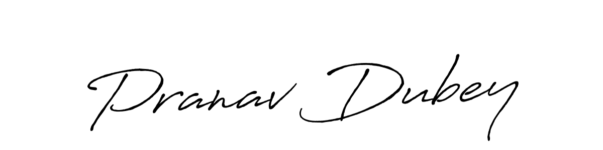 Make a short Pranav Dubey signature style. Manage your documents anywhere anytime using Antro_Vectra_Bolder. Create and add eSignatures, submit forms, share and send files easily. Pranav Dubey signature style 7 images and pictures png