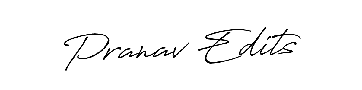 Similarly Antro_Vectra_Bolder is the best handwritten signature design. Signature creator online .You can use it as an online autograph creator for name Pranav Edits. Pranav Edits signature style 7 images and pictures png