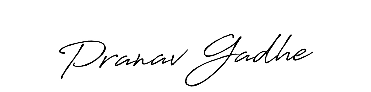 It looks lik you need a new signature style for name Pranav Gadhe. Design unique handwritten (Antro_Vectra_Bolder) signature with our free signature maker in just a few clicks. Pranav Gadhe signature style 7 images and pictures png