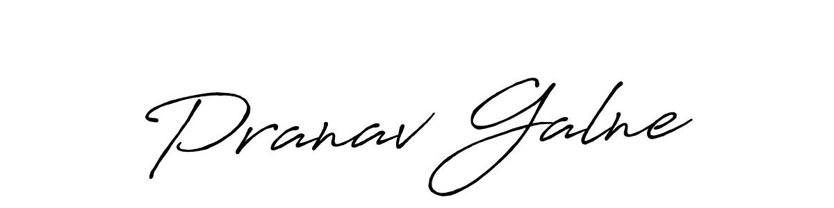 Pranav Galne stylish signature style. Best Handwritten Sign (Antro_Vectra_Bolder) for my name. Handwritten Signature Collection Ideas for my name Pranav Galne. Pranav Galne signature style 7 images and pictures png
