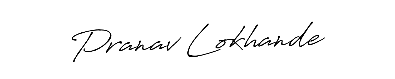 Make a beautiful signature design for name Pranav Lokhande. Use this online signature maker to create a handwritten signature for free. Pranav Lokhande signature style 7 images and pictures png