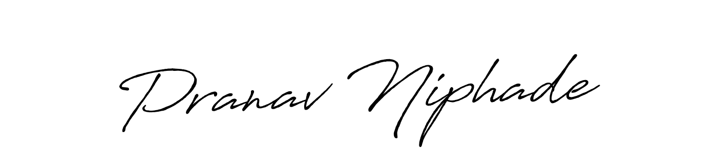 Similarly Antro_Vectra_Bolder is the best handwritten signature design. Signature creator online .You can use it as an online autograph creator for name Pranav Niphade. Pranav Niphade signature style 7 images and pictures png