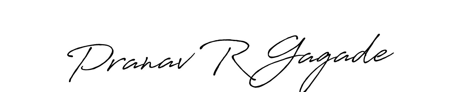 How to Draw Pranav R Gagade signature style? Antro_Vectra_Bolder is a latest design signature styles for name Pranav R Gagade. Pranav R Gagade signature style 7 images and pictures png