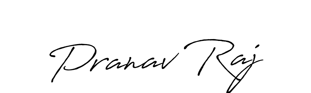 How to make Pranav Raj signature? Antro_Vectra_Bolder is a professional autograph style. Create handwritten signature for Pranav Raj name. Pranav Raj signature style 7 images and pictures png