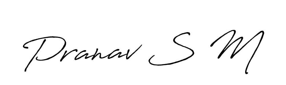 Here are the top 10 professional signature styles for the name Pranav S M. These are the best autograph styles you can use for your name. Pranav S M signature style 7 images and pictures png