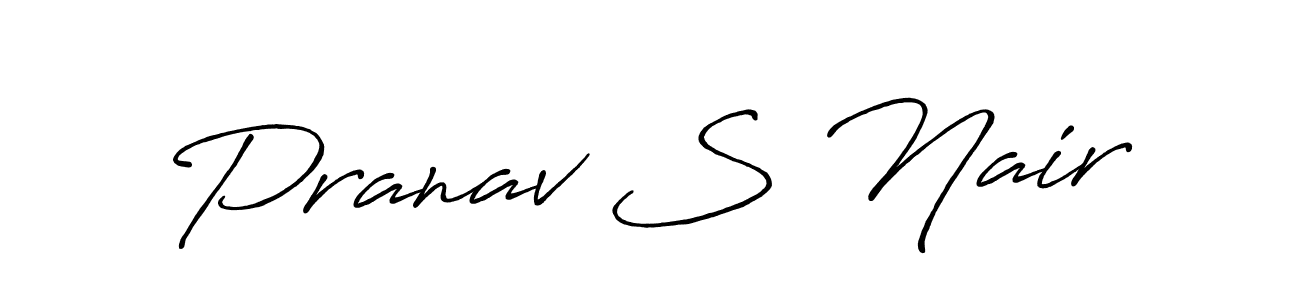 It looks lik you need a new signature style for name Pranav S Nair. Design unique handwritten (Antro_Vectra_Bolder) signature with our free signature maker in just a few clicks. Pranav S Nair signature style 7 images and pictures png