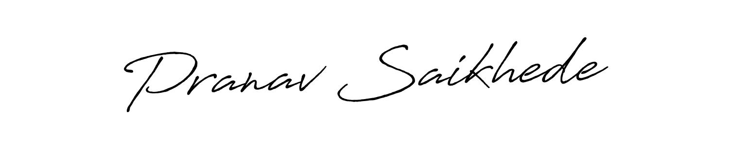 The best way (Antro_Vectra_Bolder) to make a short signature is to pick only two or three words in your name. The name Pranav Saikhede include a total of six letters. For converting this name. Pranav Saikhede signature style 7 images and pictures png