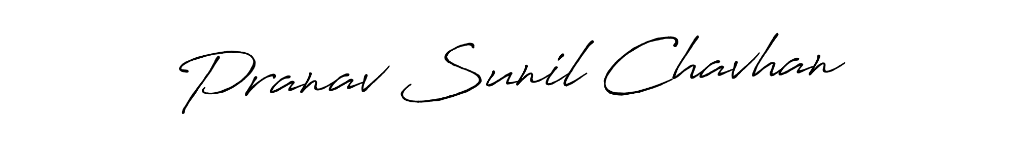 Make a short Pranav Sunil Chavhan signature style. Manage your documents anywhere anytime using Antro_Vectra_Bolder. Create and add eSignatures, submit forms, share and send files easily. Pranav Sunil Chavhan signature style 7 images and pictures png