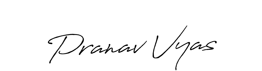 It looks lik you need a new signature style for name Pranav Vyas. Design unique handwritten (Antro_Vectra_Bolder) signature with our free signature maker in just a few clicks. Pranav Vyas signature style 7 images and pictures png