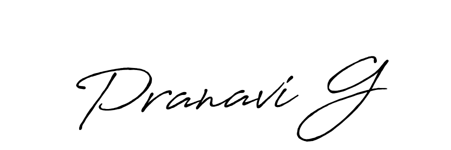 Make a beautiful signature design for name Pranavi G. Use this online signature maker to create a handwritten signature for free. Pranavi G signature style 7 images and pictures png