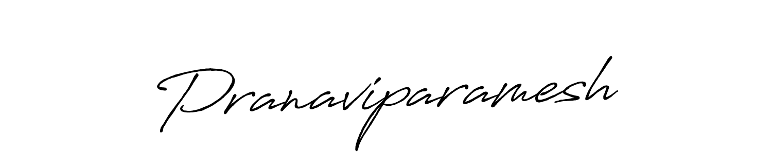 It looks lik you need a new signature style for name Pranaviparamesh. Design unique handwritten (Antro_Vectra_Bolder) signature with our free signature maker in just a few clicks. Pranaviparamesh signature style 7 images and pictures png