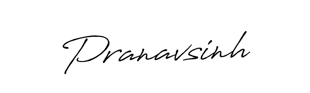 Pranavsinh stylish signature style. Best Handwritten Sign (Antro_Vectra_Bolder) for my name. Handwritten Signature Collection Ideas for my name Pranavsinh. Pranavsinh signature style 7 images and pictures png