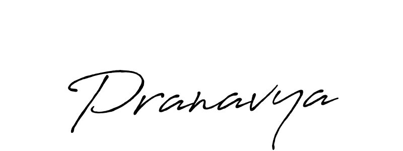 Use a signature maker to create a handwritten signature online. With this signature software, you can design (Antro_Vectra_Bolder) your own signature for name Pranavya. Pranavya signature style 7 images and pictures png