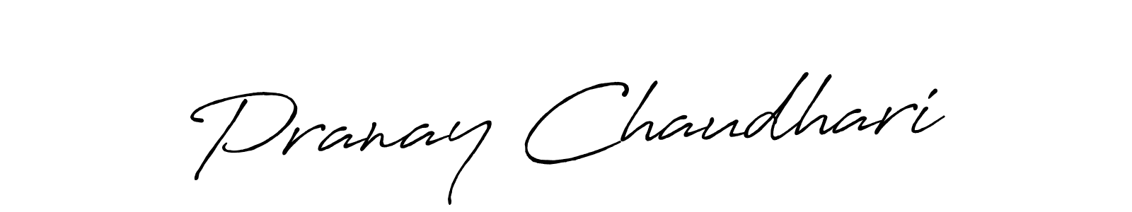 Also You can easily find your signature by using the search form. We will create Pranay Chaudhari name handwritten signature images for you free of cost using Antro_Vectra_Bolder sign style. Pranay Chaudhari signature style 7 images and pictures png