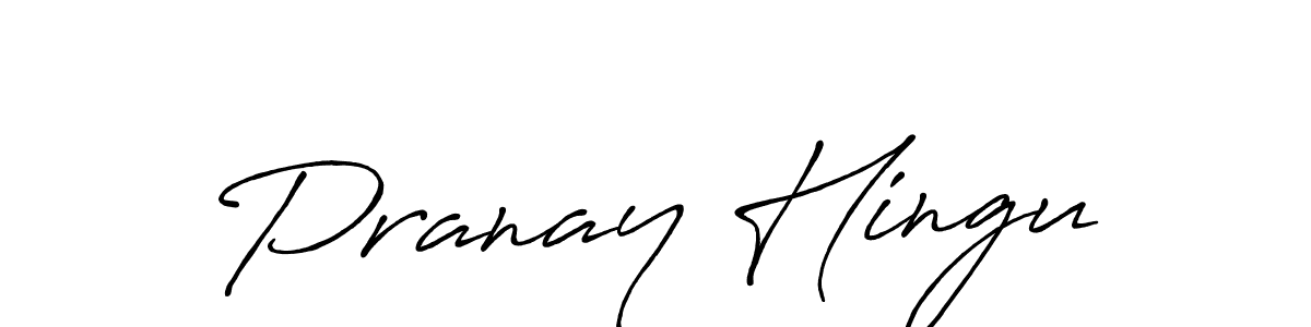 Similarly Antro_Vectra_Bolder is the best handwritten signature design. Signature creator online .You can use it as an online autograph creator for name Pranay Hingu. Pranay Hingu signature style 7 images and pictures png