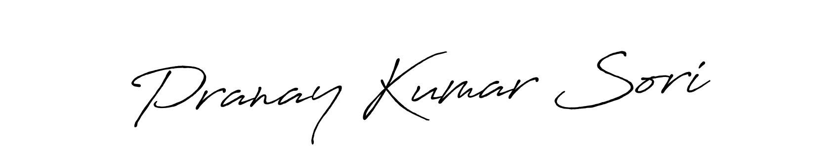 Make a short Pranay Kumar Sori signature style. Manage your documents anywhere anytime using Antro_Vectra_Bolder. Create and add eSignatures, submit forms, share and send files easily. Pranay Kumar Sori signature style 7 images and pictures png