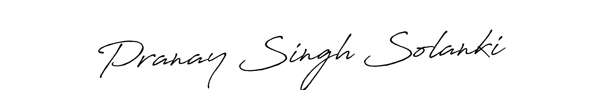The best way (Antro_Vectra_Bolder) to make a short signature is to pick only two or three words in your name. The name Pranay Singh Solanki include a total of six letters. For converting this name. Pranay Singh Solanki signature style 7 images and pictures png