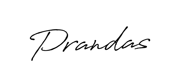 How to make Prandas name signature. Use Antro_Vectra_Bolder style for creating short signs online. This is the latest handwritten sign. Prandas signature style 7 images and pictures png