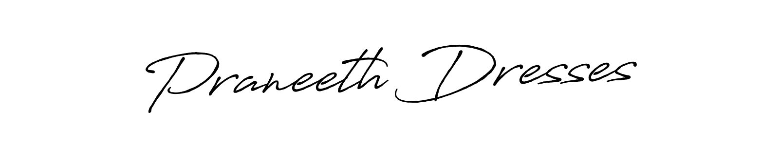 You can use this online signature creator to create a handwritten signature for the name Praneeth Dresses. This is the best online autograph maker. Praneeth Dresses signature style 7 images and pictures png