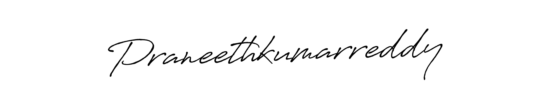 Praneethkumarreddy stylish signature style. Best Handwritten Sign (Antro_Vectra_Bolder) for my name. Handwritten Signature Collection Ideas for my name Praneethkumarreddy. Praneethkumarreddy signature style 7 images and pictures png
