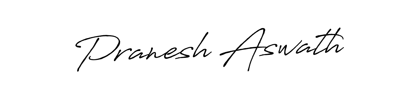 Once you've used our free online signature maker to create your best signature Antro_Vectra_Bolder style, it's time to enjoy all of the benefits that Pranesh Aswath name signing documents. Pranesh Aswath signature style 7 images and pictures png