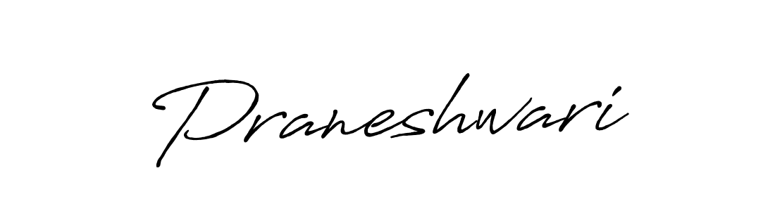 if you are searching for the best signature style for your name Praneshwari. so please give up your signature search. here we have designed multiple signature styles  using Antro_Vectra_Bolder. Praneshwari signature style 7 images and pictures png