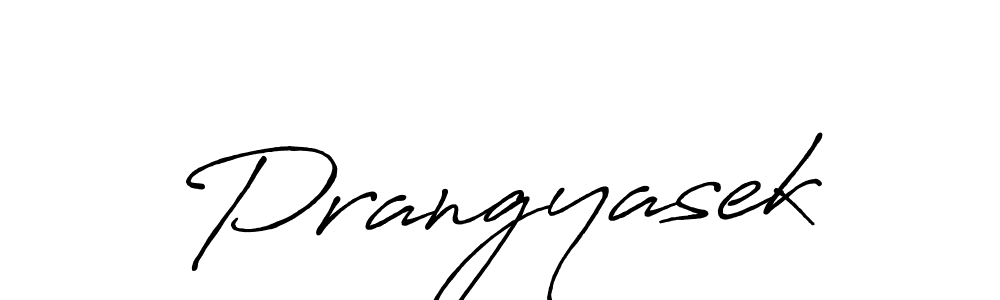 How to make Prangyasek name signature. Use Antro_Vectra_Bolder style for creating short signs online. This is the latest handwritten sign. Prangyasek signature style 7 images and pictures png