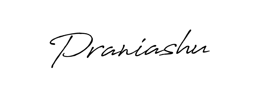 How to make Praniashu name signature. Use Antro_Vectra_Bolder style for creating short signs online. This is the latest handwritten sign. Praniashu signature style 7 images and pictures png