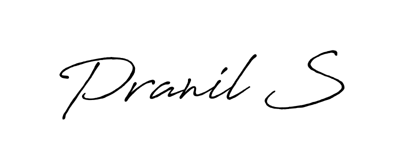 How to Draw Pranil S signature style? Antro_Vectra_Bolder is a latest design signature styles for name Pranil S. Pranil S signature style 7 images and pictures png