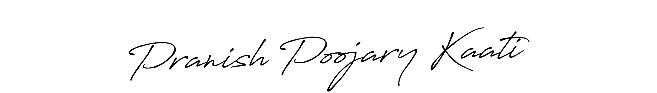 The best way (Antro_Vectra_Bolder) to make a short signature is to pick only two or three words in your name. The name Pranish Poojary Kaati include a total of six letters. For converting this name. Pranish Poojary Kaati signature style 7 images and pictures png