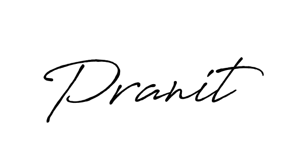 Pranit stylish signature style. Best Handwritten Sign (Antro_Vectra_Bolder) for my name. Handwritten Signature Collection Ideas for my name Pranit. Pranit signature style 7 images and pictures png