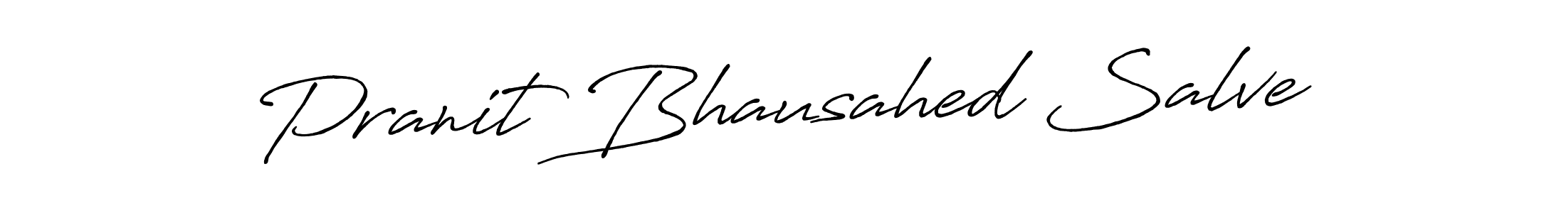 Use a signature maker to create a handwritten signature online. With this signature software, you can design (Antro_Vectra_Bolder) your own signature for name Pranit Bhausahed Salve. Pranit Bhausahed Salve signature style 7 images and pictures png