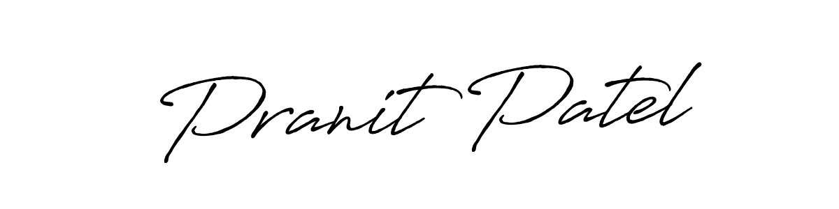 It looks lik you need a new signature style for name Pranit Patel. Design unique handwritten (Antro_Vectra_Bolder) signature with our free signature maker in just a few clicks. Pranit Patel signature style 7 images and pictures png
