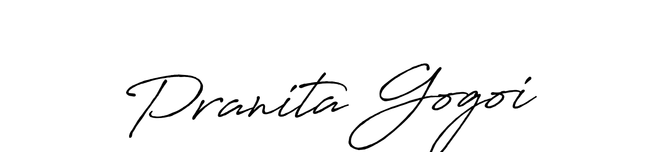This is the best signature style for the Pranita Gogoi name. Also you like these signature font (Antro_Vectra_Bolder). Mix name signature. Pranita Gogoi signature style 7 images and pictures png