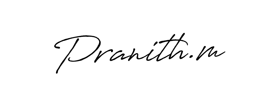 Similarly Antro_Vectra_Bolder is the best handwritten signature design. Signature creator online .You can use it as an online autograph creator for name Pranith.m. Pranith.m signature style 7 images and pictures png