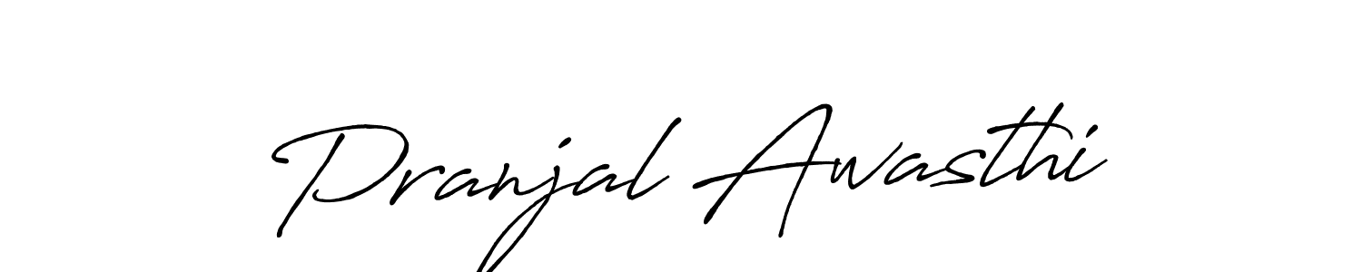 Also You can easily find your signature by using the search form. We will create Pranjal Awasthi name handwritten signature images for you free of cost using Antro_Vectra_Bolder sign style. Pranjal Awasthi signature style 7 images and pictures png