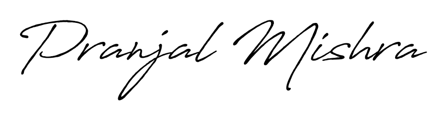 Practice writing Pranjal Mishra with the flow of Antro_Vectra_Bolder lettering. A fantastic source of inspiration for developing your personal signature style. Pranjal Mishra signature style 7 images and pictures png