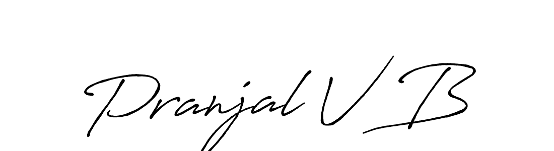 How to Draw Pranjal V B signature style? Antro_Vectra_Bolder is a latest design signature styles for name Pranjal V B. Pranjal V B signature style 7 images and pictures png
