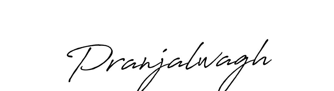 How to make Pranjalwagh signature? Antro_Vectra_Bolder is a professional autograph style. Create handwritten signature for Pranjalwagh name. Pranjalwagh signature style 7 images and pictures png
