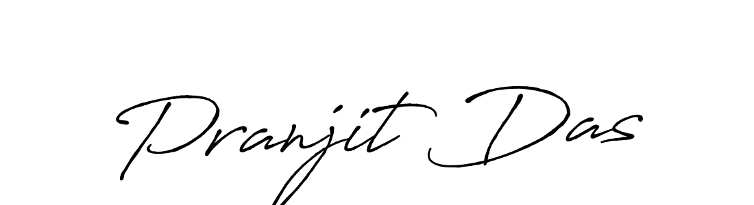 Design your own signature with our free online signature maker. With this signature software, you can create a handwritten (Antro_Vectra_Bolder) signature for name Pranjit Das. Pranjit Das signature style 7 images and pictures png