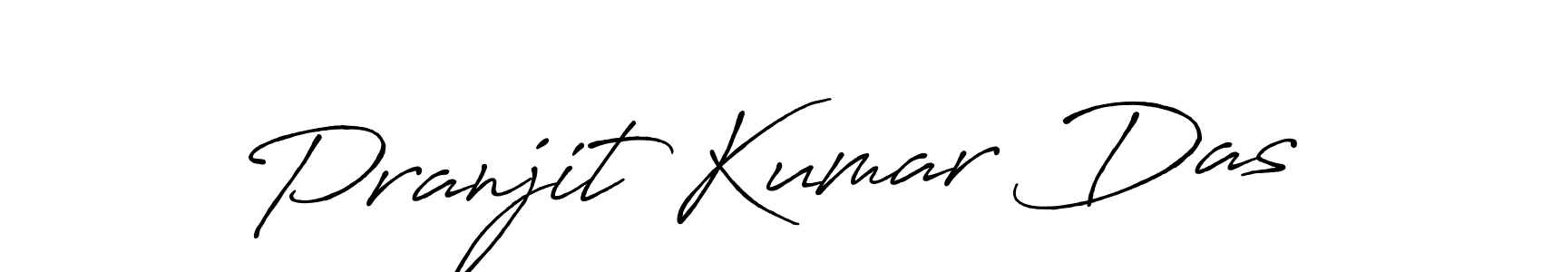 Use a signature maker to create a handwritten signature online. With this signature software, you can design (Antro_Vectra_Bolder) your own signature for name Pranjit Kumar Das. Pranjit Kumar Das signature style 7 images and pictures png