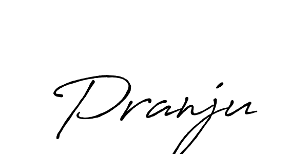 Similarly Antro_Vectra_Bolder is the best handwritten signature design. Signature creator online .You can use it as an online autograph creator for name Pranju. Pranju signature style 7 images and pictures png