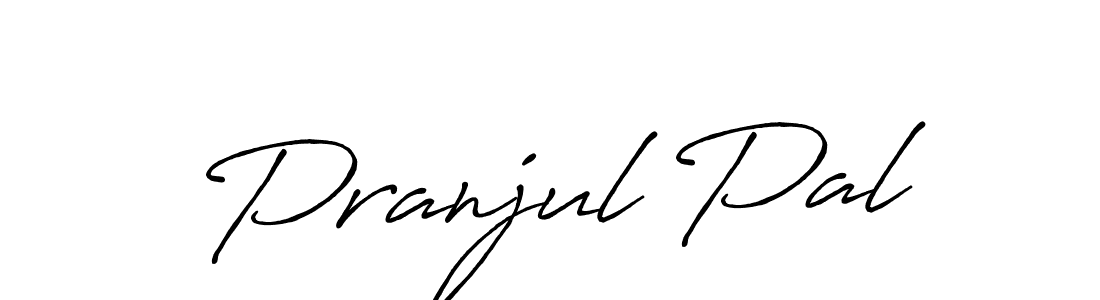 How to make Pranjul Pal signature? Antro_Vectra_Bolder is a professional autograph style. Create handwritten signature for Pranjul Pal name. Pranjul Pal signature style 7 images and pictures png